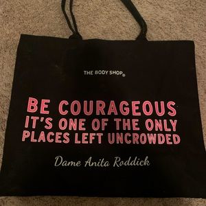 The body shop tote bag